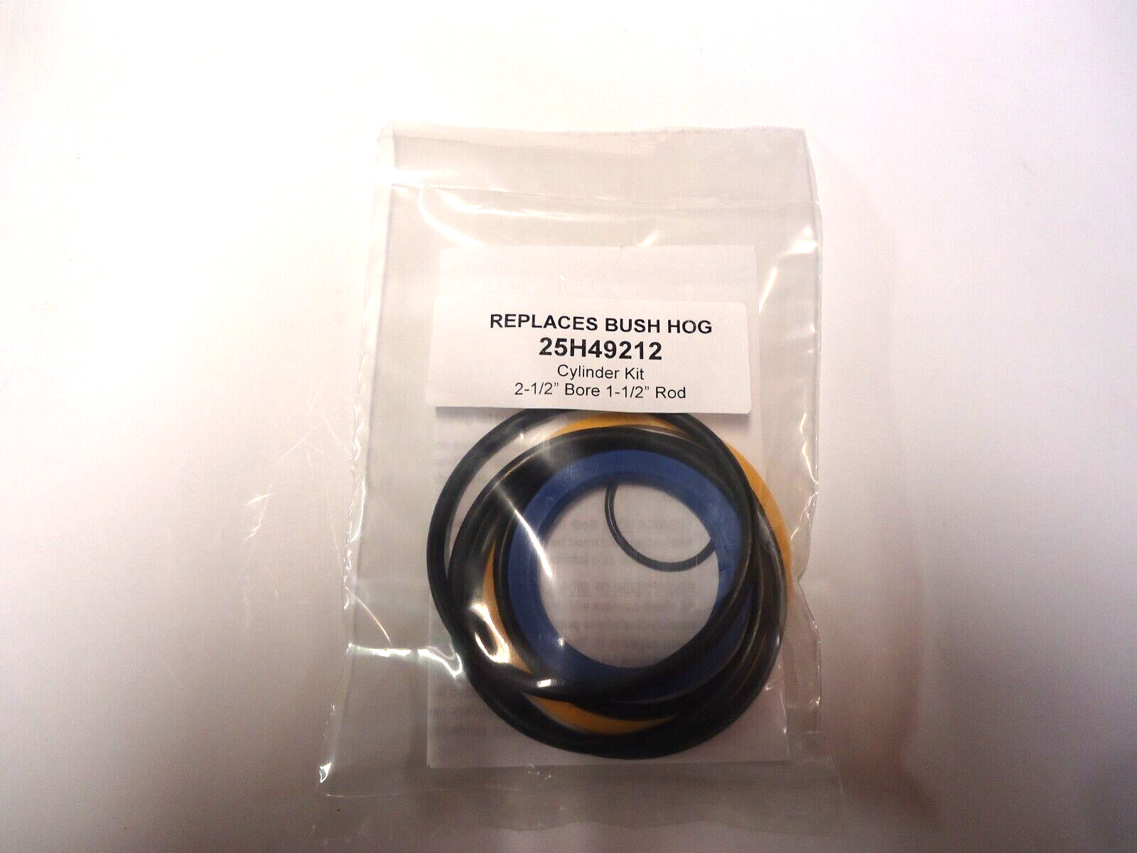 25H49212 Bush Hog replacement seal kit (2-1/2" bore with 1-1/2" Rod) cylinder