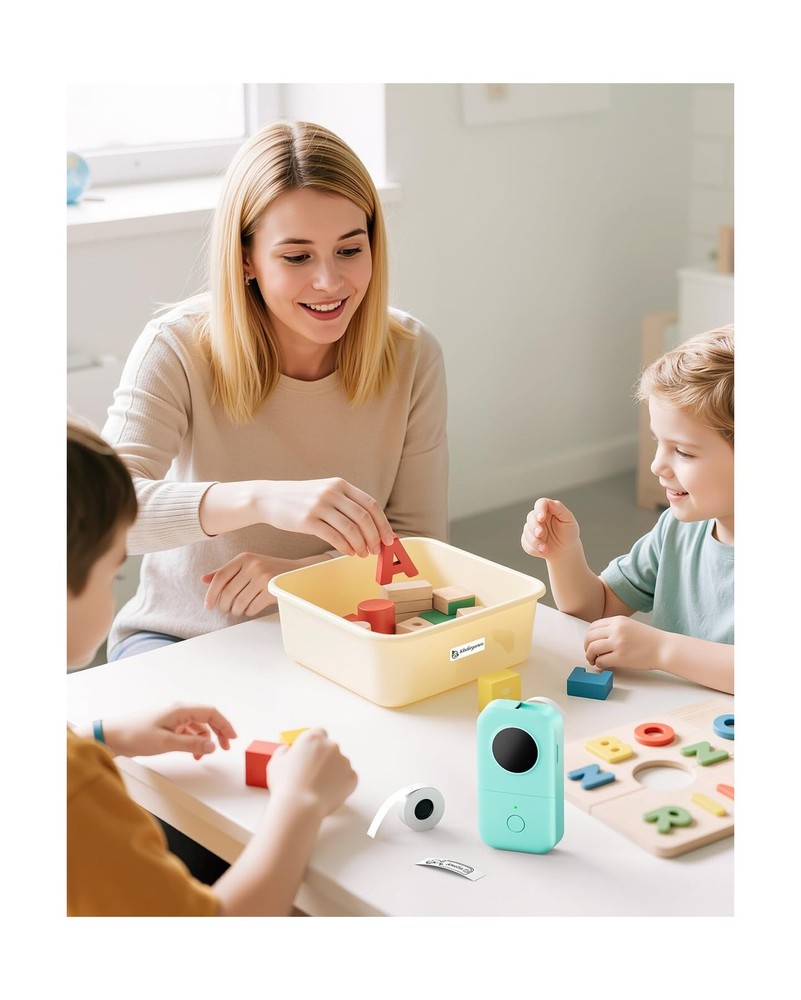 Phomemo Label Maker Machine with Tape, D30 Mini Bluetooth Label... FAST USA SHIP