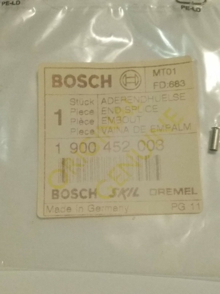 Bosch End Splice 1900452003 (j)