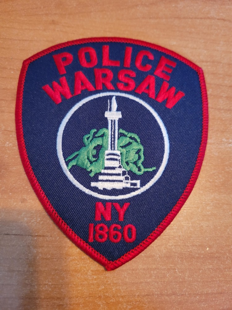 Warsaw NY Police Patch