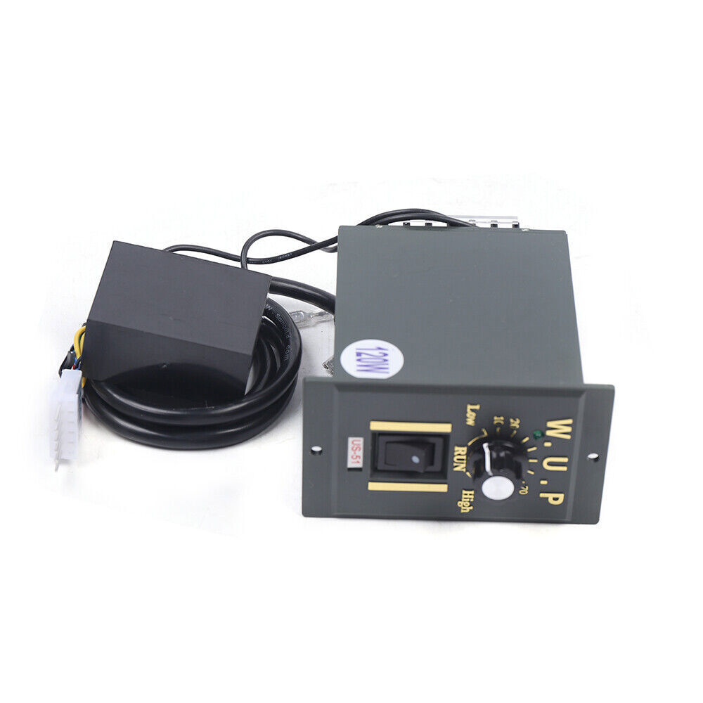 Gear Motor Electric Single Phase Motor &Variable Speed Controller 1:3 Reduction