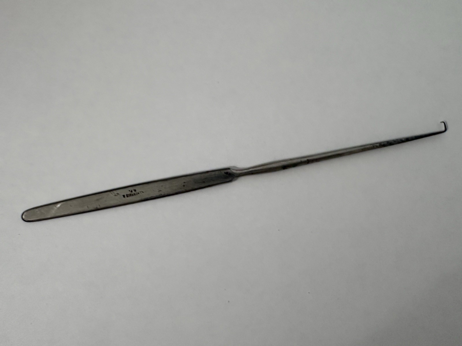 Antique A.L. Hernstein NY Tenacula Pick Civil War Era Surgical Medical Tool