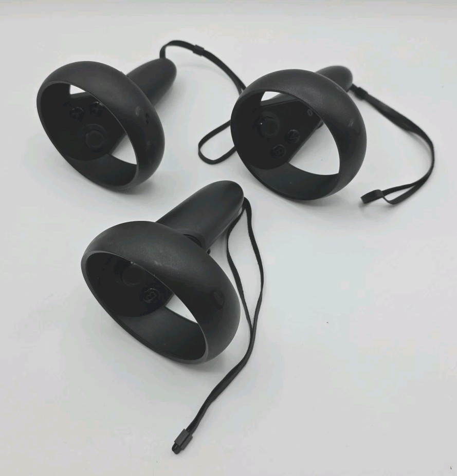 Bundle - Meta Oculus Quest 1 VR Headset + Lenovo Oculus Rift S w/ Controllers