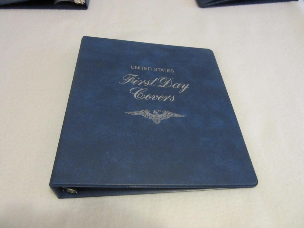 Lot of Three ArtCraft  FDC First Day Cover 3-Ring Binders; Excellent condition