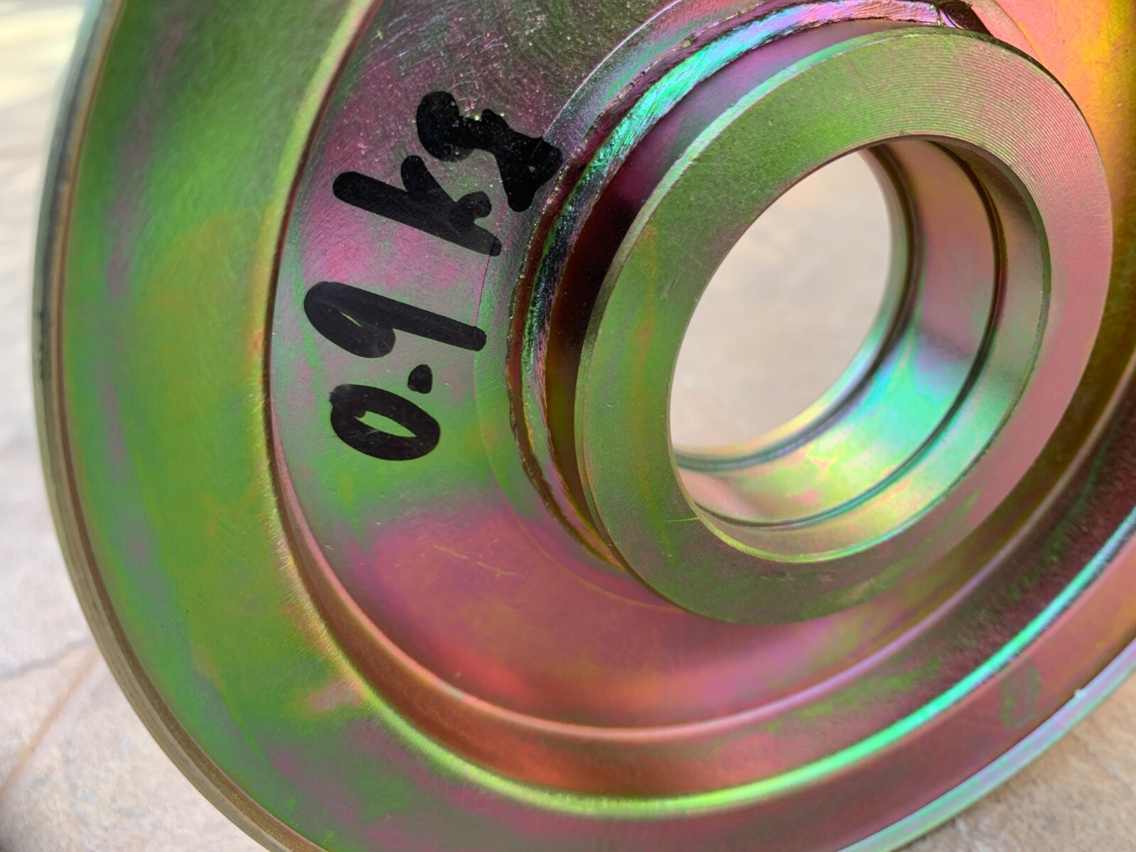 6" OD X 1 5/8" Wide Pulley