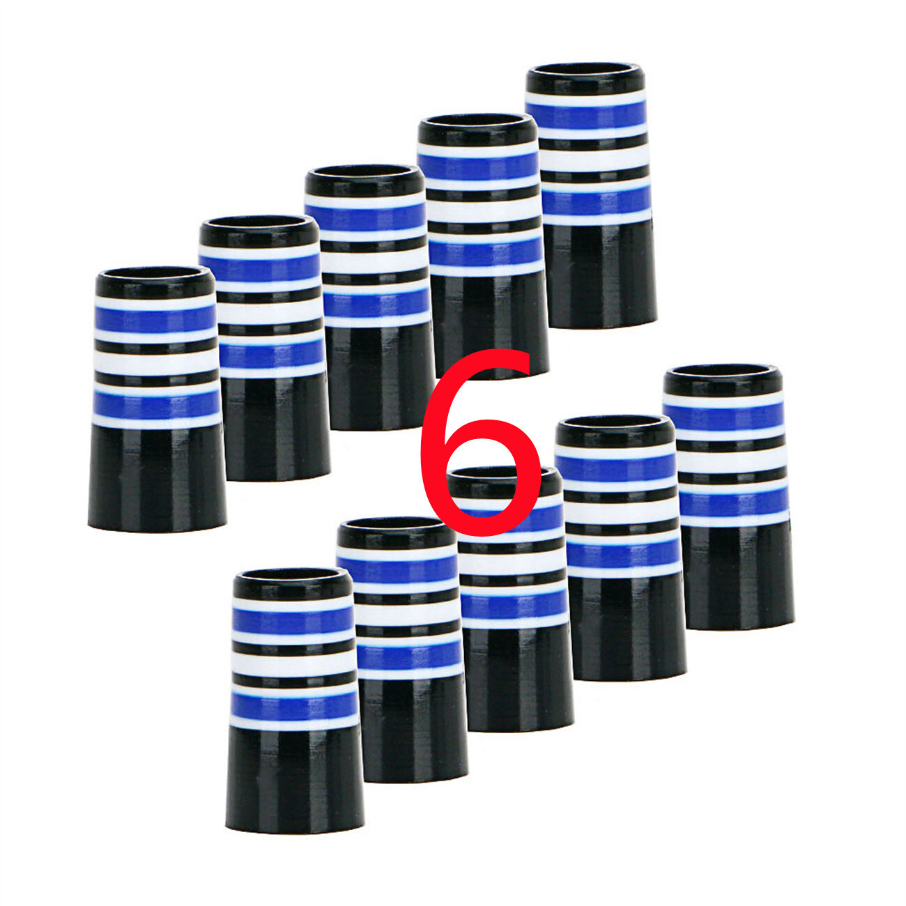 5pcs Size .370 Custom Golf Ferrules For All Iron Shaft Multi-color to Choose