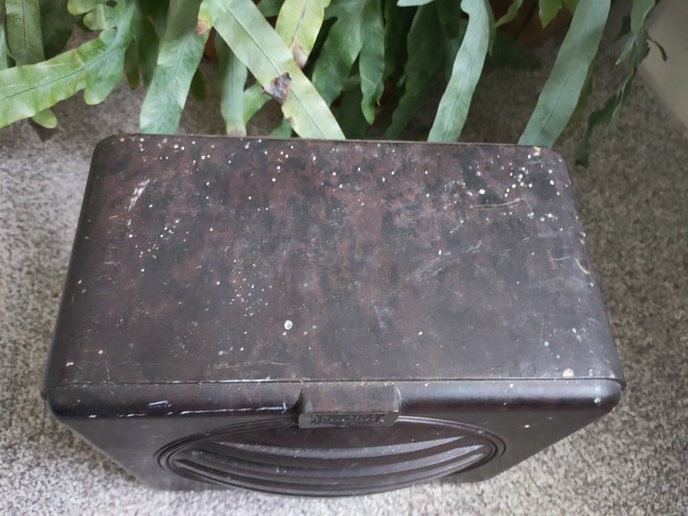 REES MACE BAKELITE EXTENSION SPEAKER Untested Something Rattling Inside