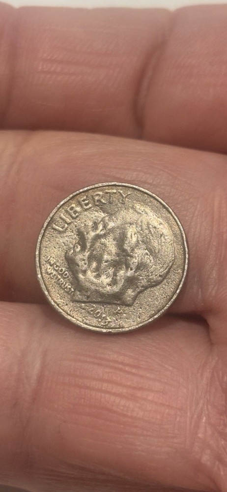 2013 Roosevelt dime error coin