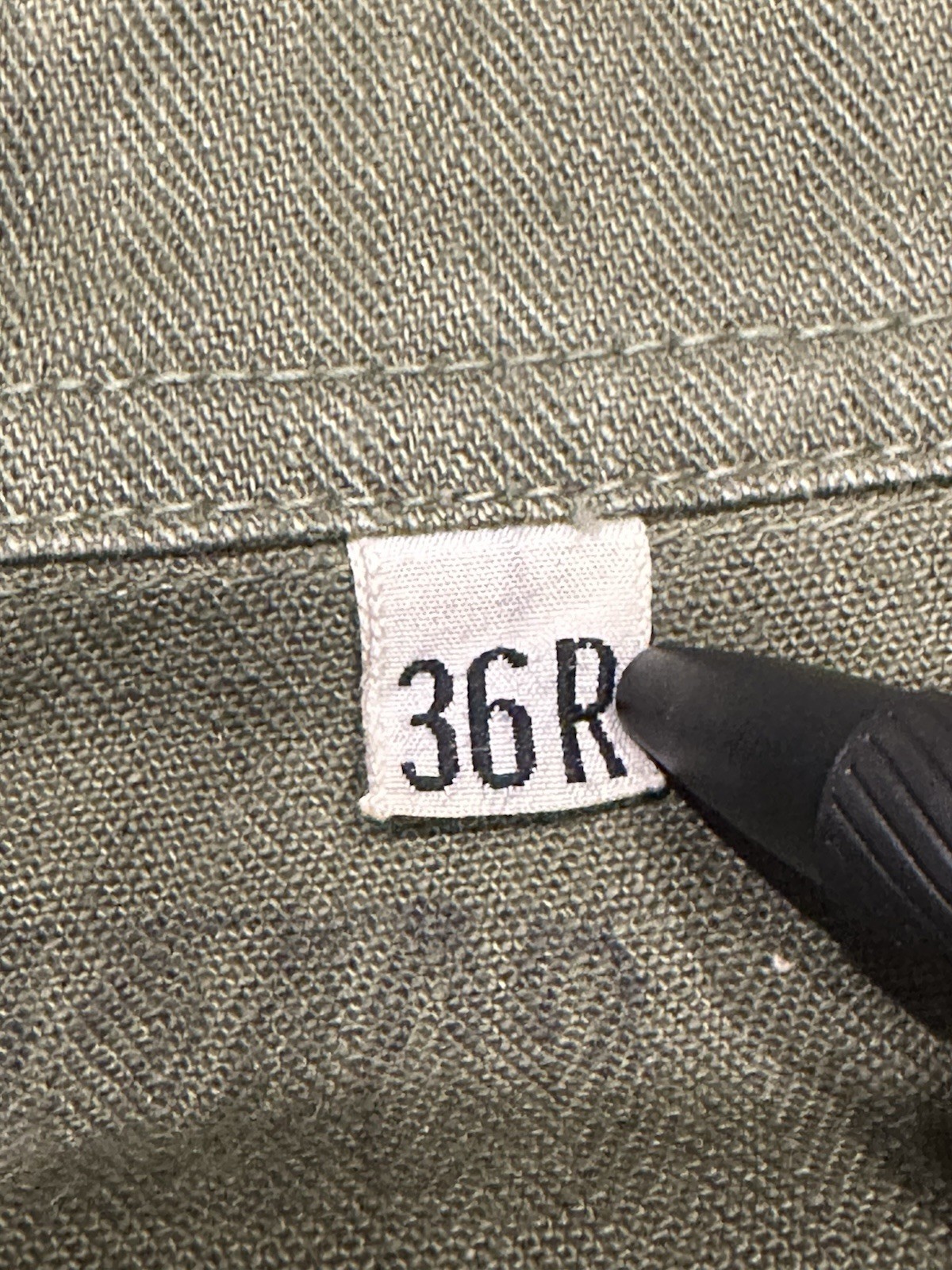 Korean War Era Fatigues HBT Herringbone Twill Shirt + Cotton OG 107 Trousers