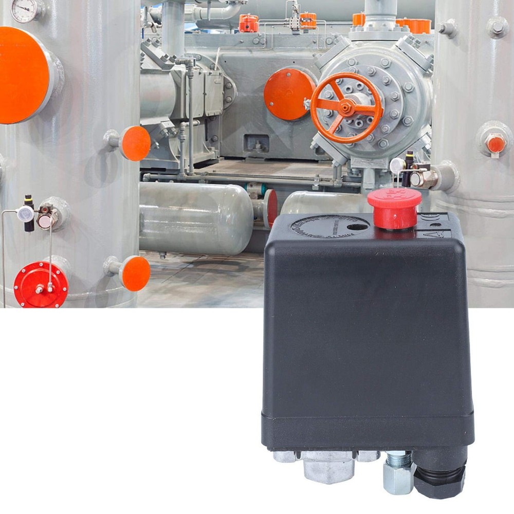 Air Compressor Pressure Switch, Single Hole Central Pneumatic Air Compressor ...
