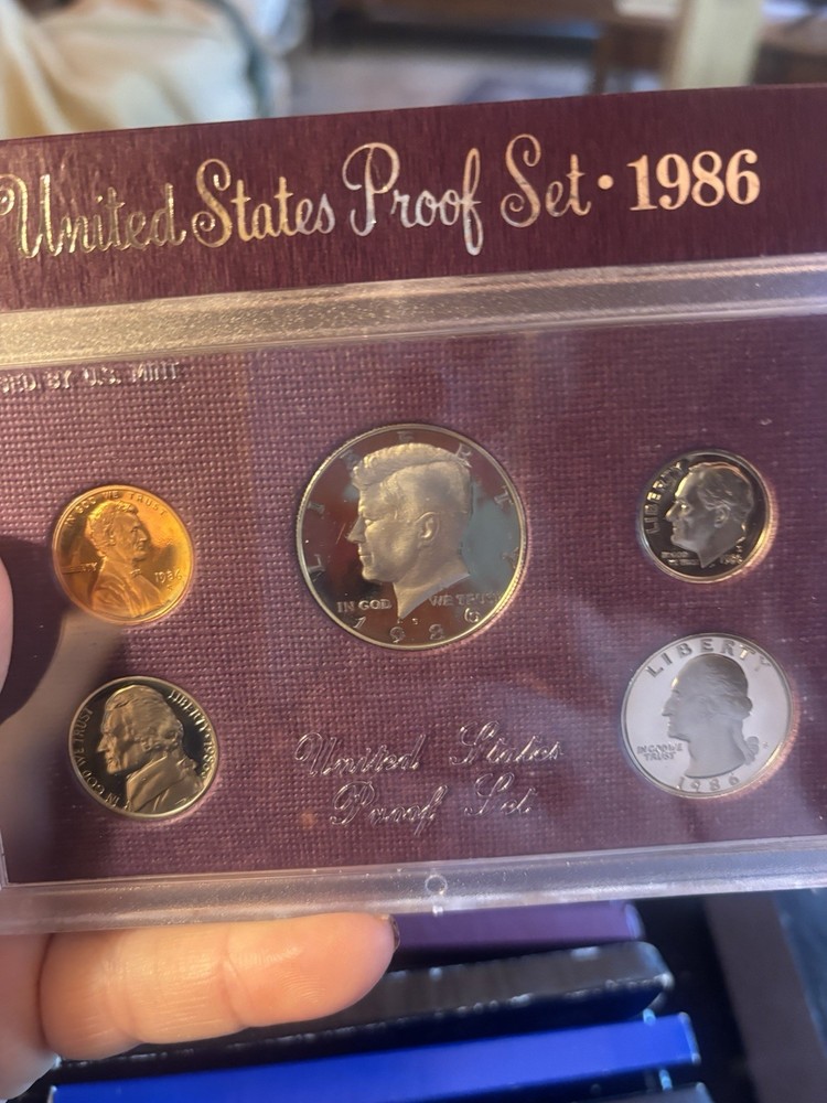 Assorted US Proof Coins Various years Non Circulated