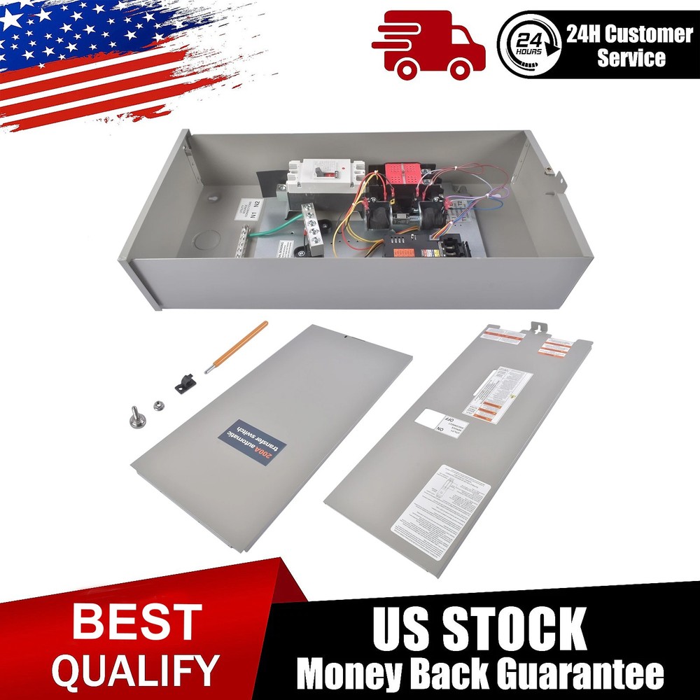 For Generac RXSW200A3 200 Amp Single Phase Generator Automatic Transfer Switch