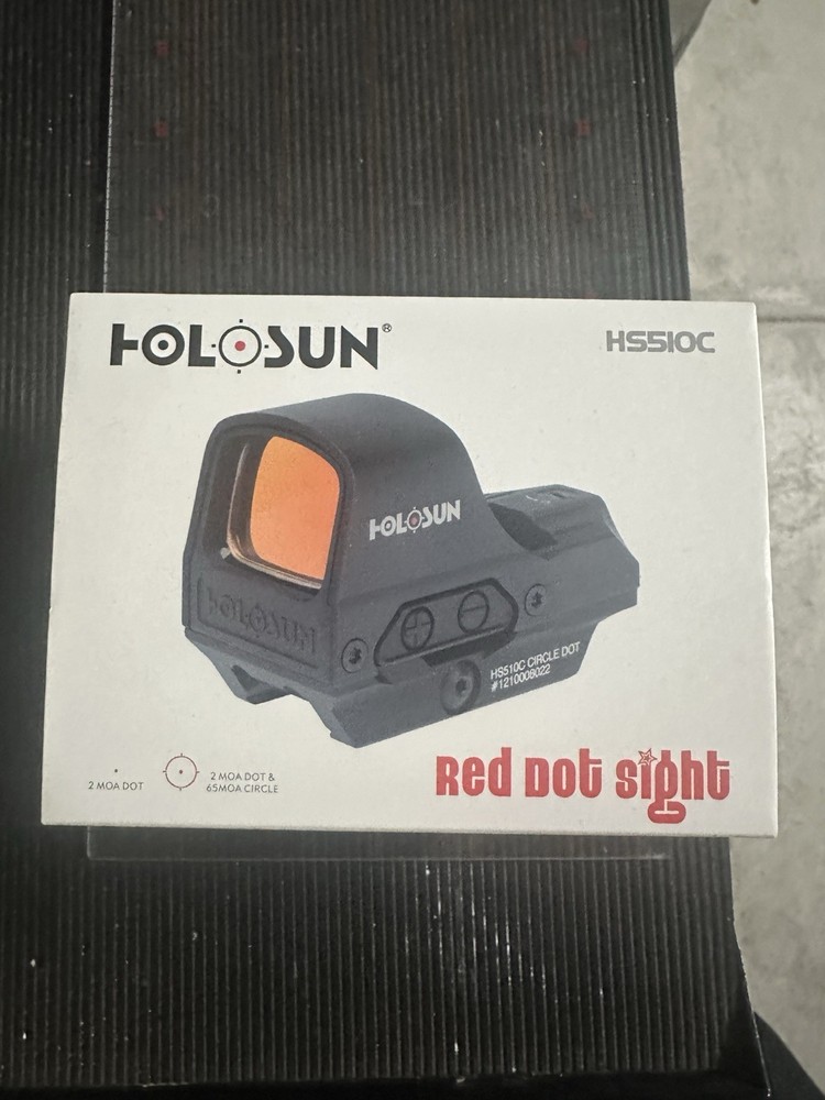 Holosun Technologies HS510C Open Reflex Circle Red Dot Sight