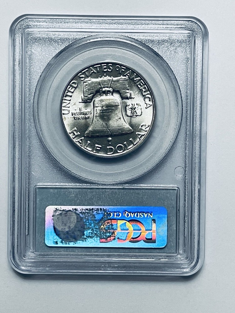 1954-D Franklin Silver Half Dollar PCGS MS64