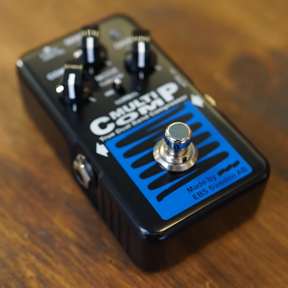 EBS MultiComp BlueLabel base effects compressor Brand New Ship from Japan