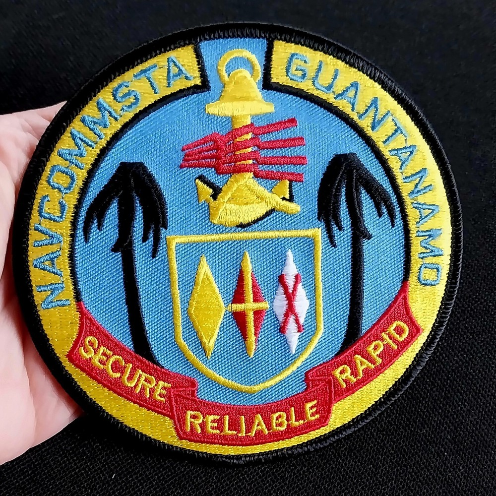 Naval Communication Station US Navy Base Guantanamo NAVCOMMSTA USN Patch