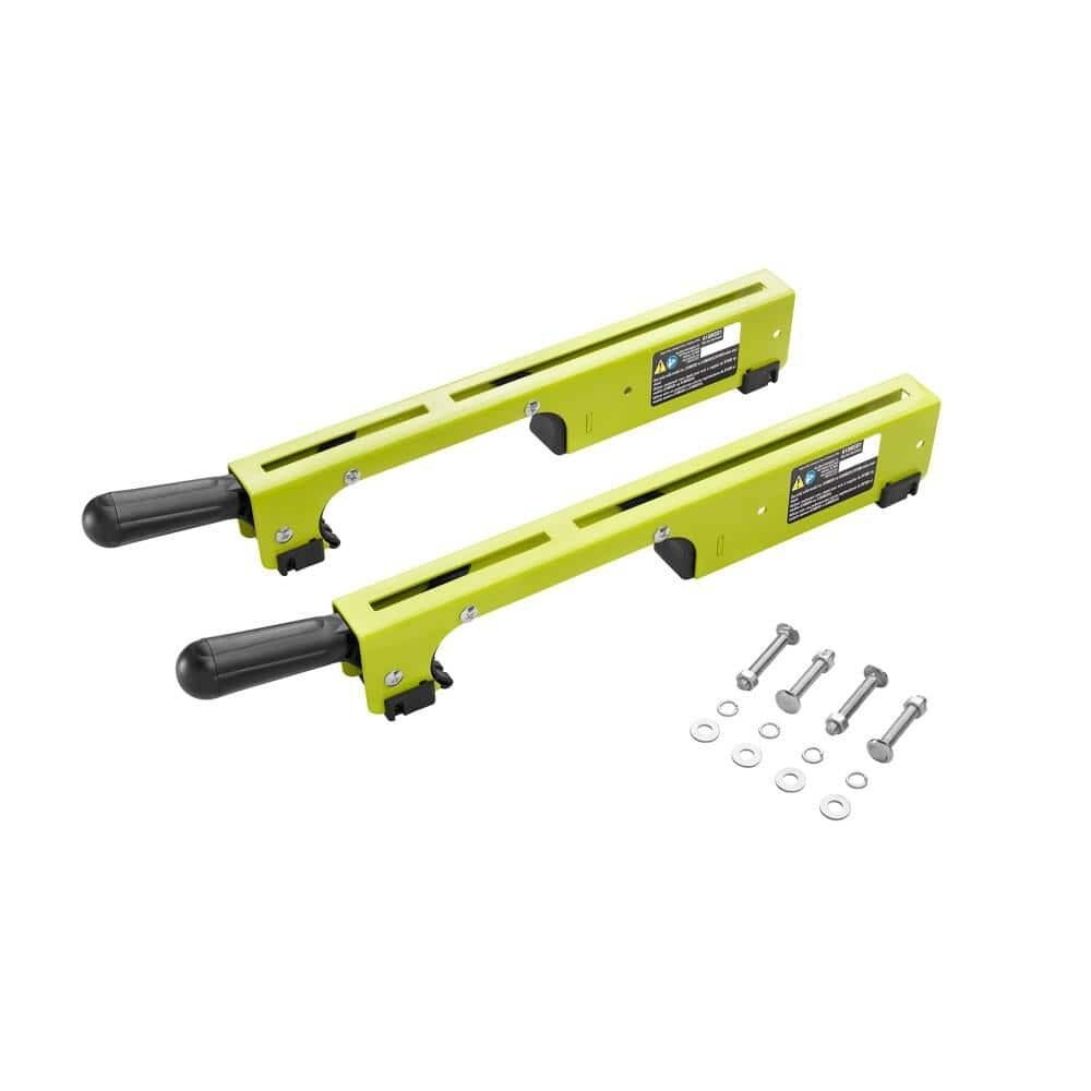 Miter Saw Stand Mounting Brackets Single Action Locking Levers Power Tool