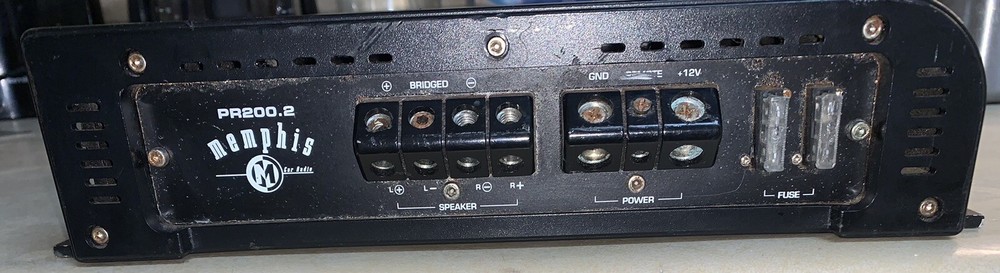 MEMPHIS PR200.2 AMPLIFIER $125