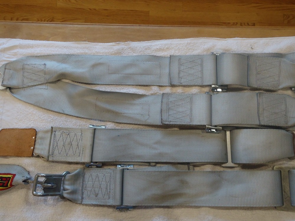 RCI RACING SEAT BELTS SILVER