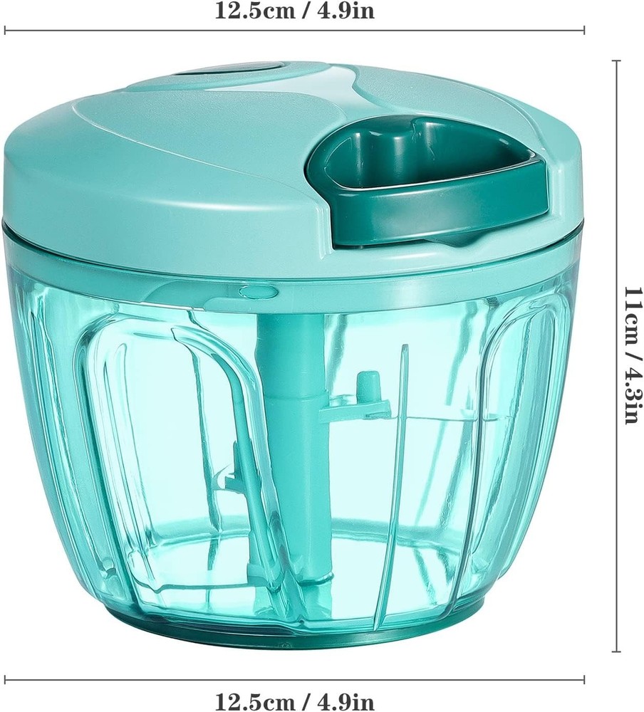 Time-Saving 650ml Manual String Chopper: Perfect for Vegetables, Fruits & Nuts