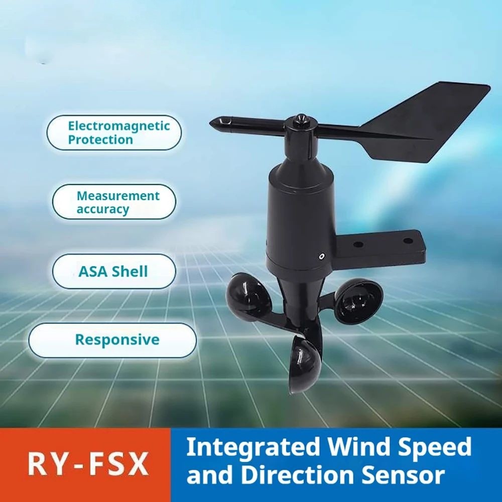 RY-FSX Integrated Wind Speed Direction Sensor Anemometer Wind Direction Kit