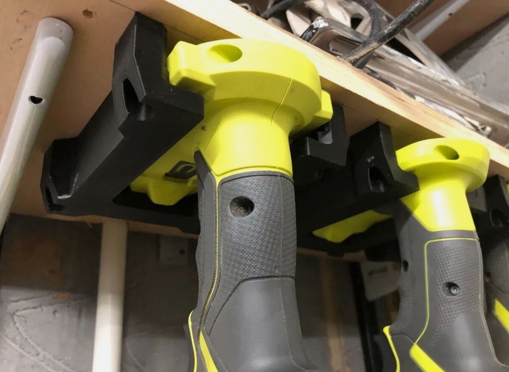 Ryobi Tool Holder Wall Mount 15 pack- Black