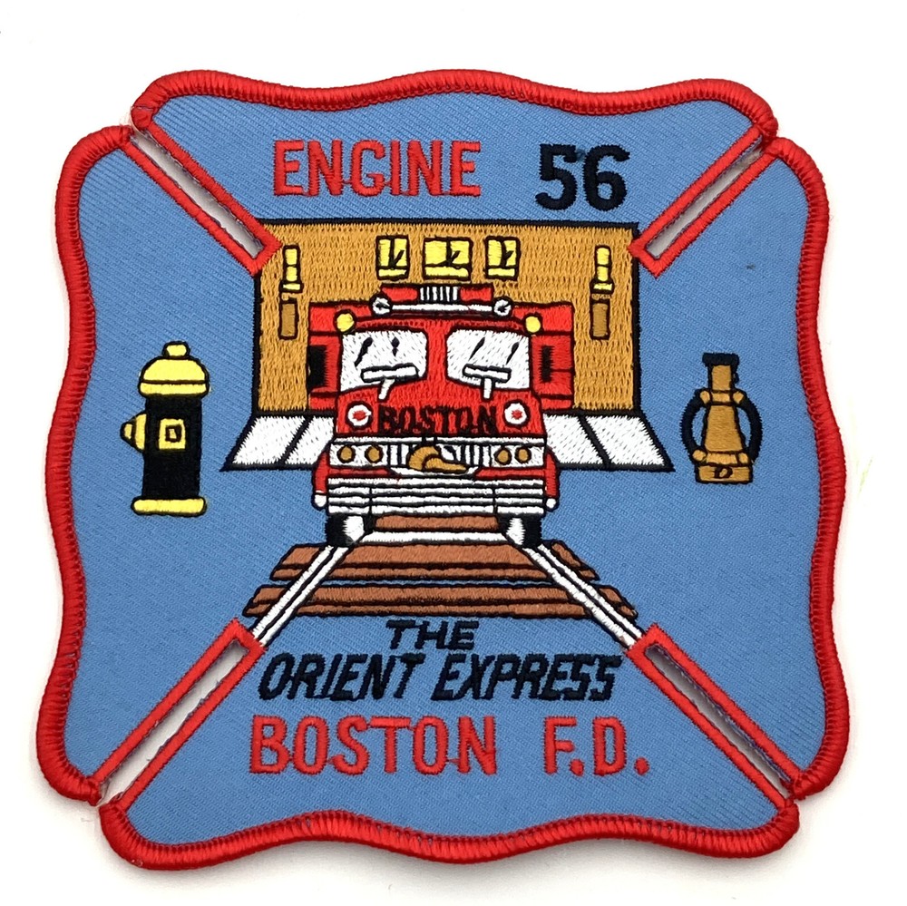 Boston MA Engine 56 Orient Express Patch
