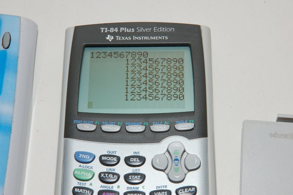 Texas Instruments TI-84+ Plus Silver Edition Graphing Calculator (M)