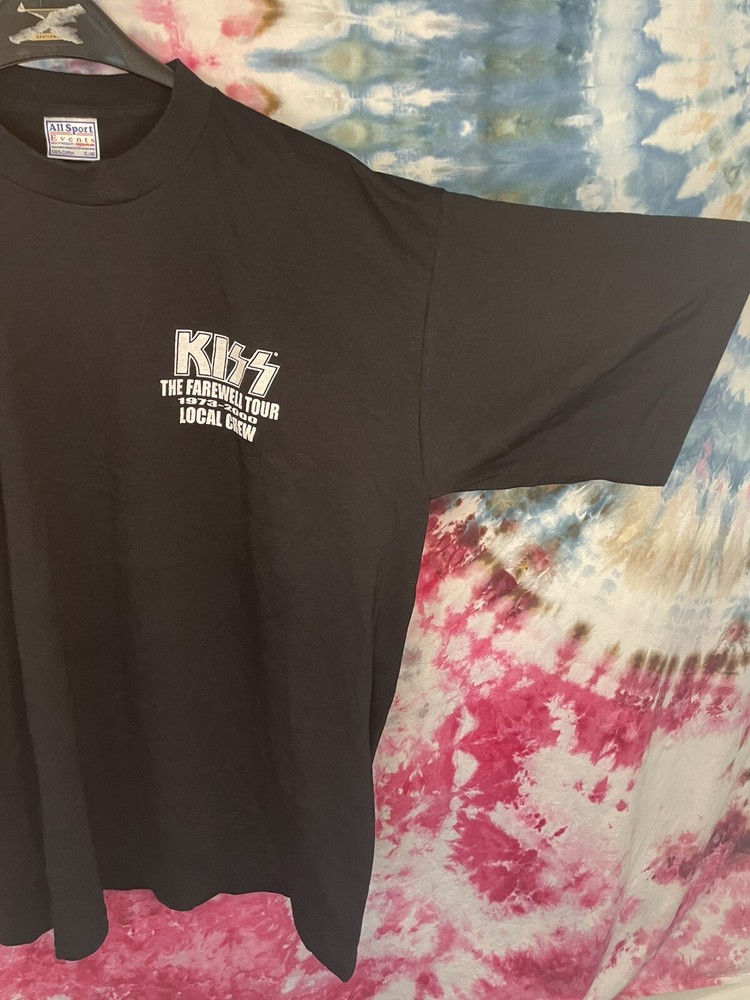 KISS Crew Shirt Farwell Tour
