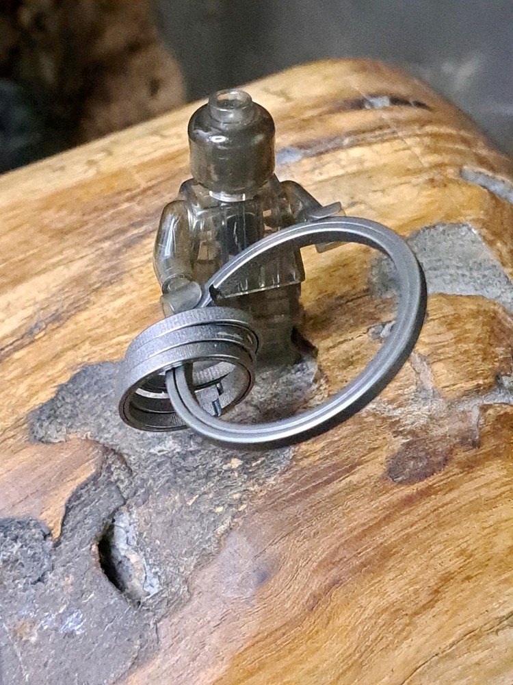 Pro Series Titanium Sidepush Keyring Set