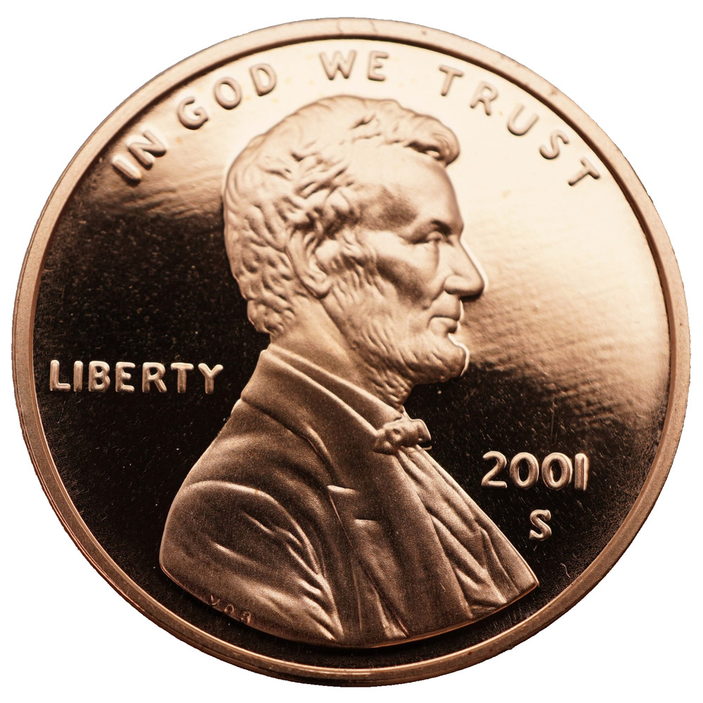 2001-S Proof Lincoln Cent