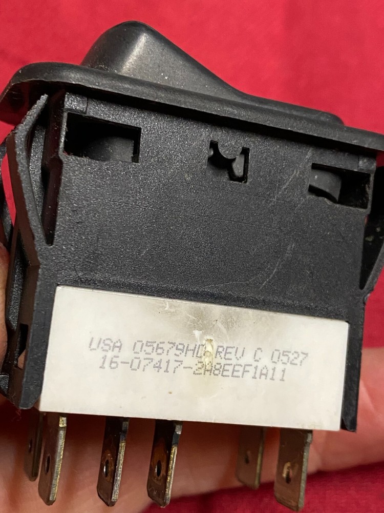 PETERBILT ROCKER SWITCH, DASH, LIGHT 16-07417-2A8EEF1A11