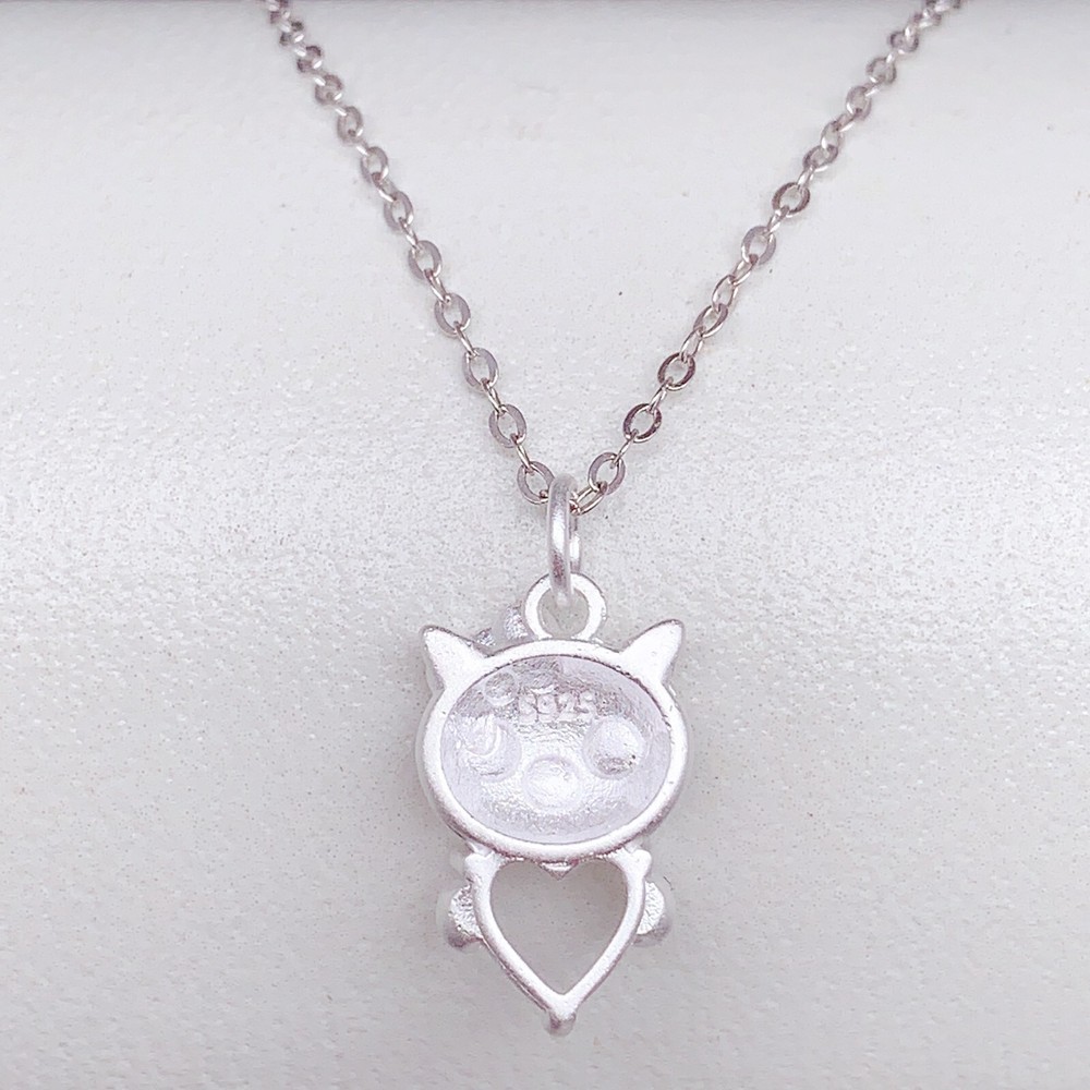 Silver 925 pendant empty setting, DIY blank setting YD63