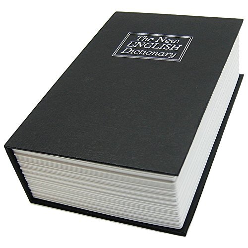 Bluedot Trading Dictionary Secret Book Hidden Safe with Key Lock