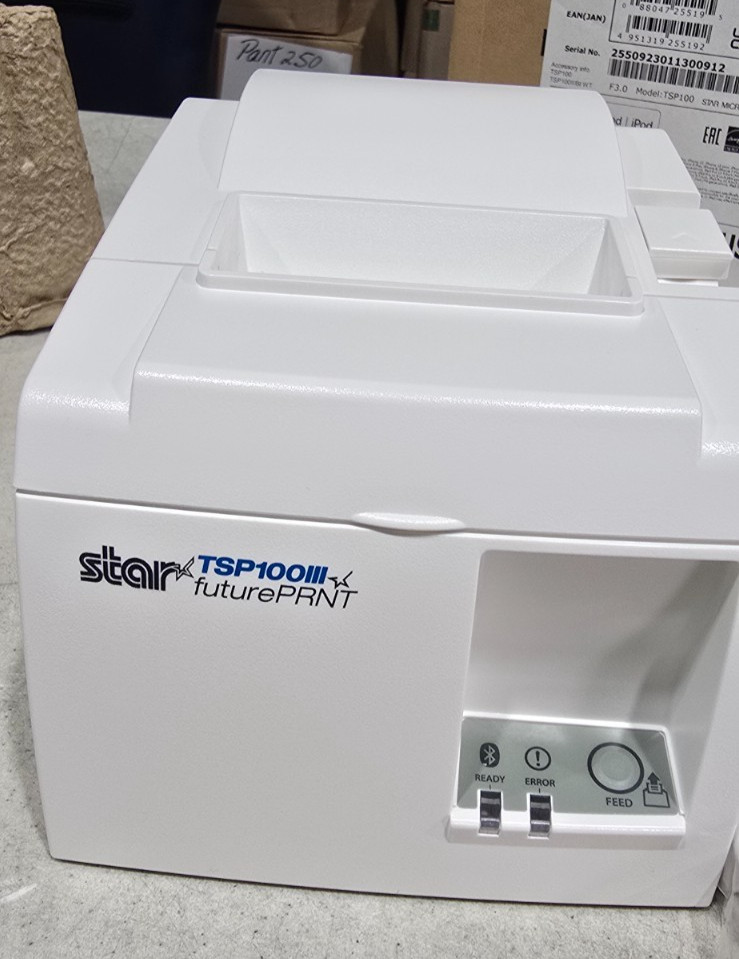 Star Micronics TSP143IIIBI2 WT US Wireless Thermal Printer (39474810)