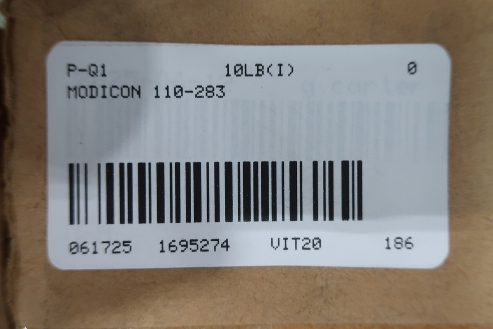 Modicon 110-283 Servo Positioner