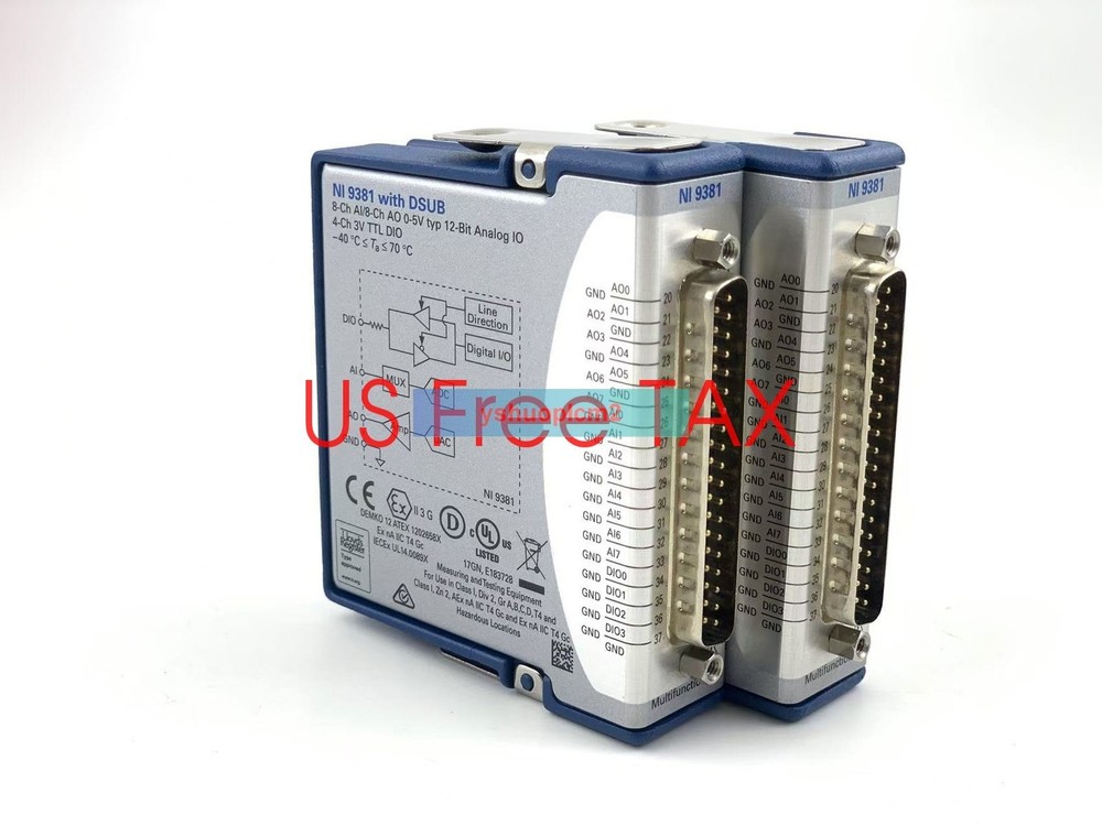 National Instruments NI 9381 cRIO Multifunction Module Test completed