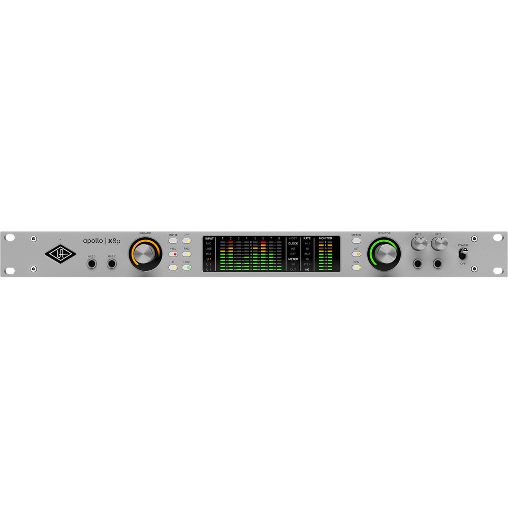 Universal Audio Apollo x8p | Gen 2 Essentials+ Edition Thunderbolt Interface