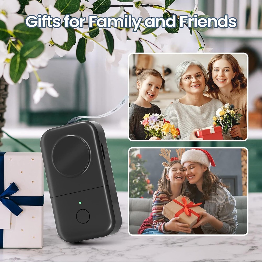 Label Maker Thermal Phomemo D30 Bluetooth Wireless Mini Portable Label Printer