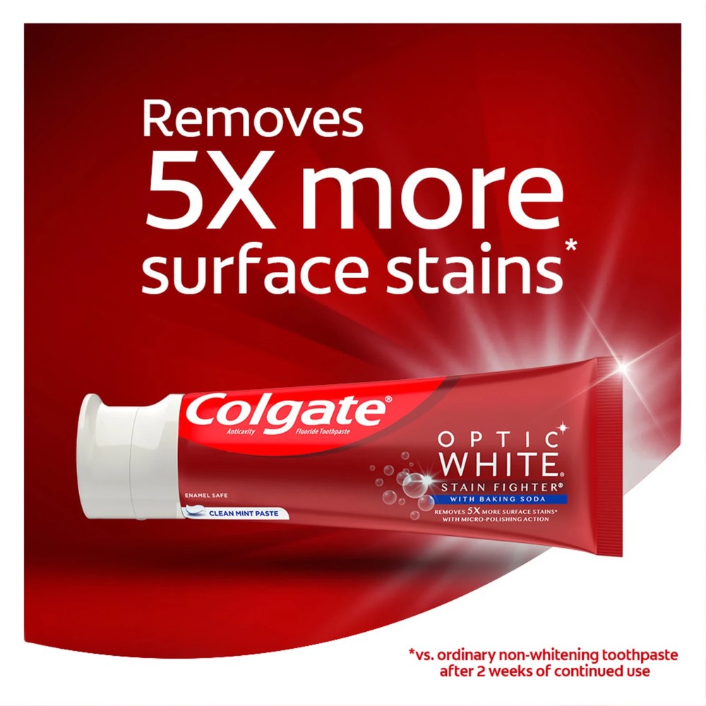 Colgate Optic White Stain Fighter Toothpaste
