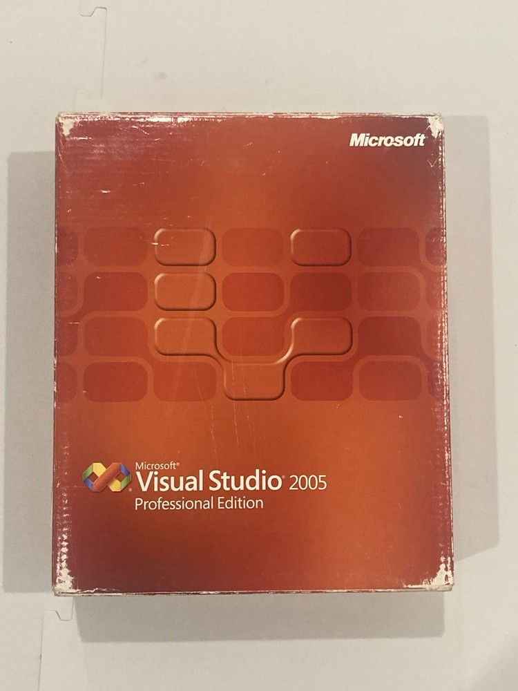 Microsoft Visual Studio 2005 Professional Edition – Full Retail Version