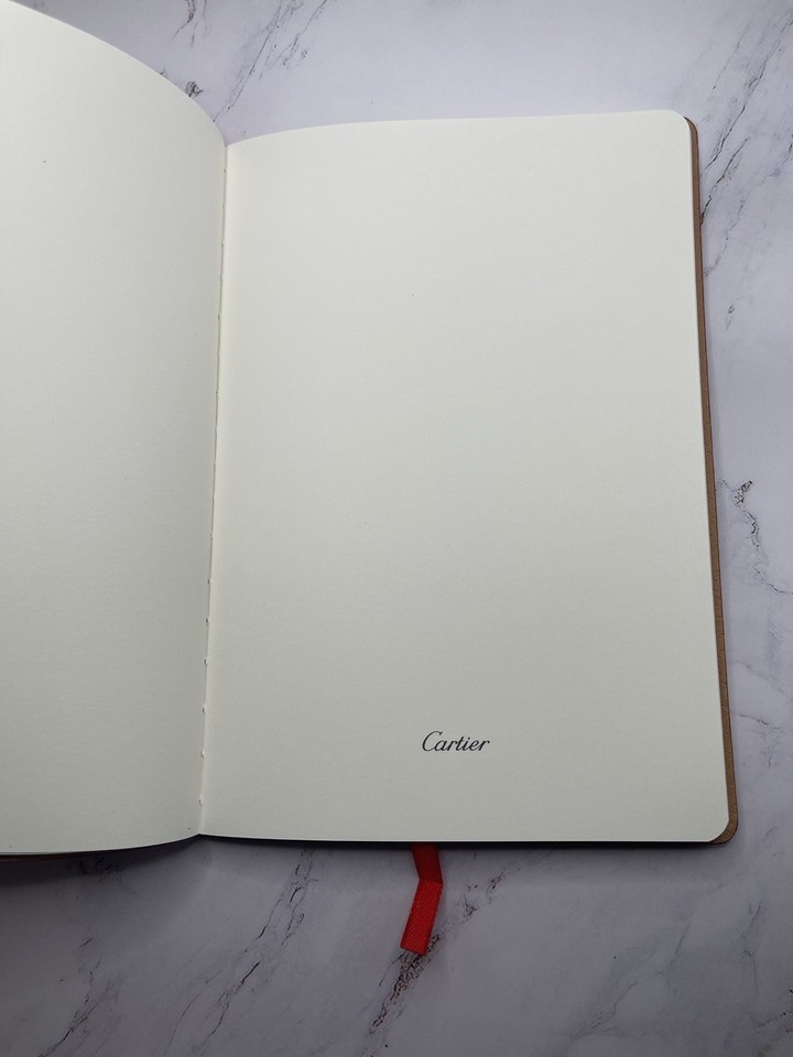 Cartier Classic Red Diary Notebook