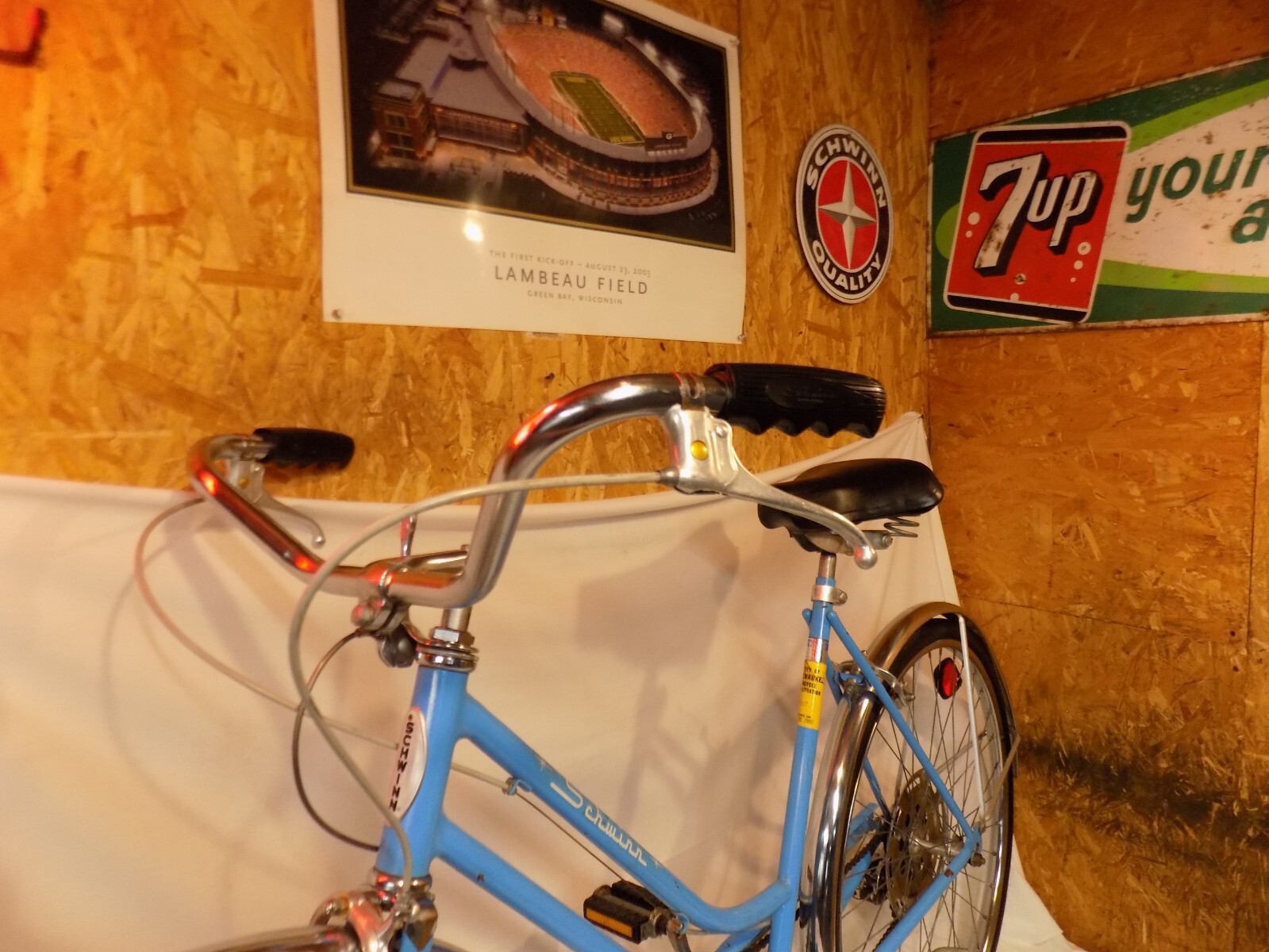 1974 SCHWINN COLLEGIATE 5-SPEED OPAQUE BLUE CRUISER BIKE SPEEDSTER BREEZE RACER