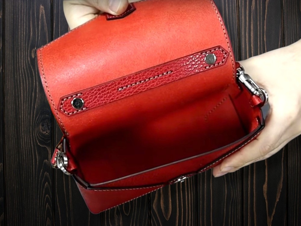 DIGITAL VECTOR FILE, leather bag - Bag 6