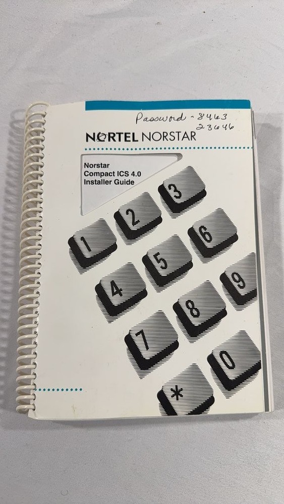 Nortel Norstar Compact ICS 4.0 Installer Guide