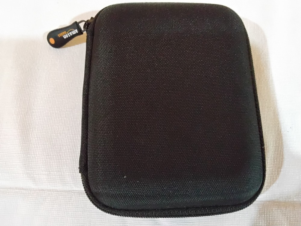 Amazon Basics External Hard Drive Portable Carrying Case, Black