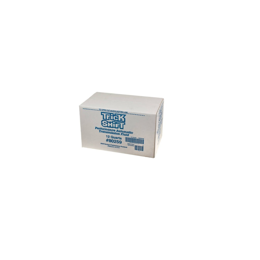 B&M Universal Trick Shift Automatic Transmission Fluid 12 Single Quart Bottles