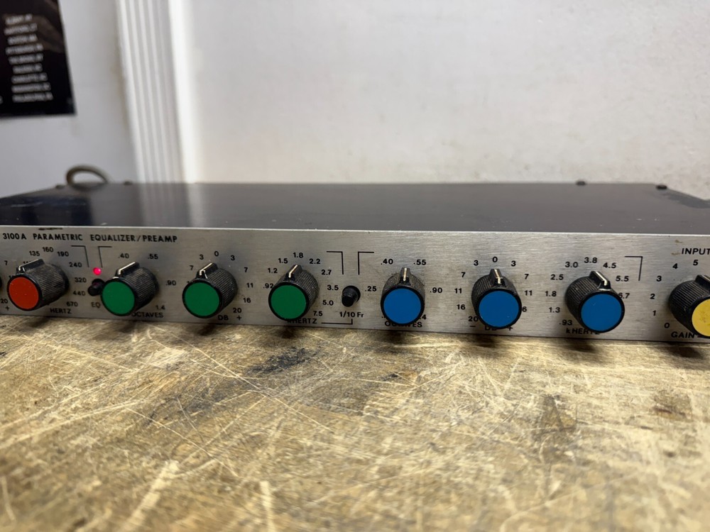 Audioarts 3100A 3 Band Parametric Equalizer/Preamp