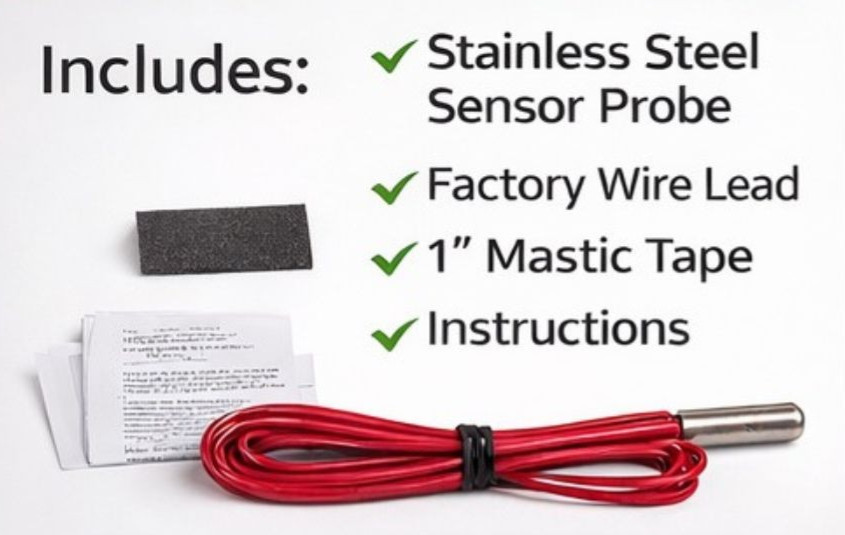 Digital Temperature Controller Kit 2000155 Central Boiler Classic w Sensor Probe