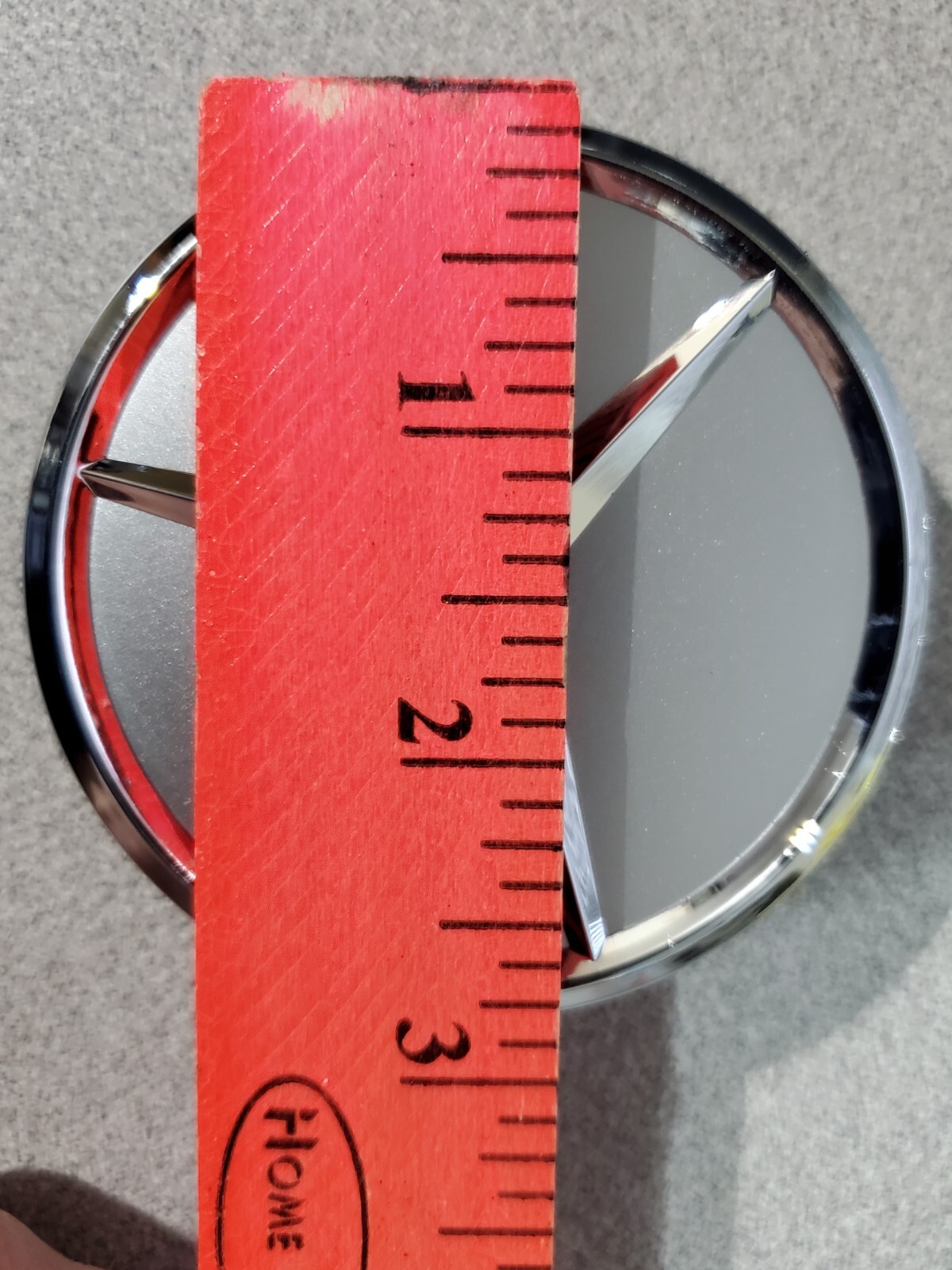 Set Of 4 75MM Wheel Center Rim Hub caps for Mercedes-Benz Silver Chrome Star